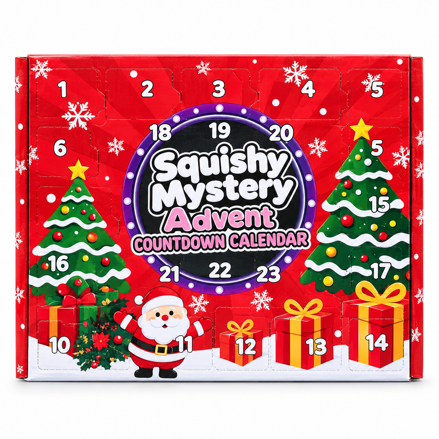 Calendrier de l'Avent XXL Squishy Mystery Lumineux