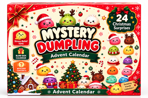 Calendrier de l'Avent Mystery Dumpling, 24 surprises squishy